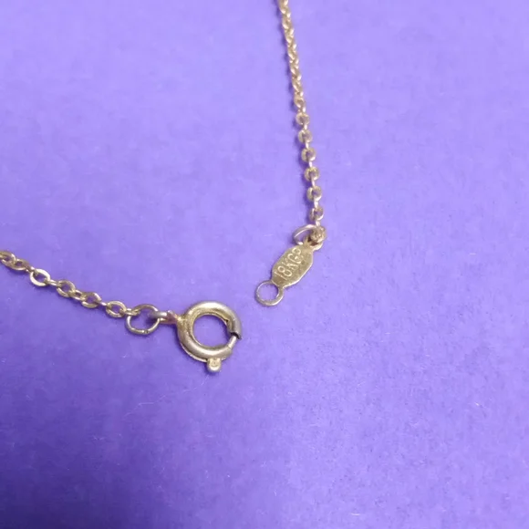 Elegant 925 Sterling Silver Diamond Heart Pendant Necklace - Picture 4 of 4